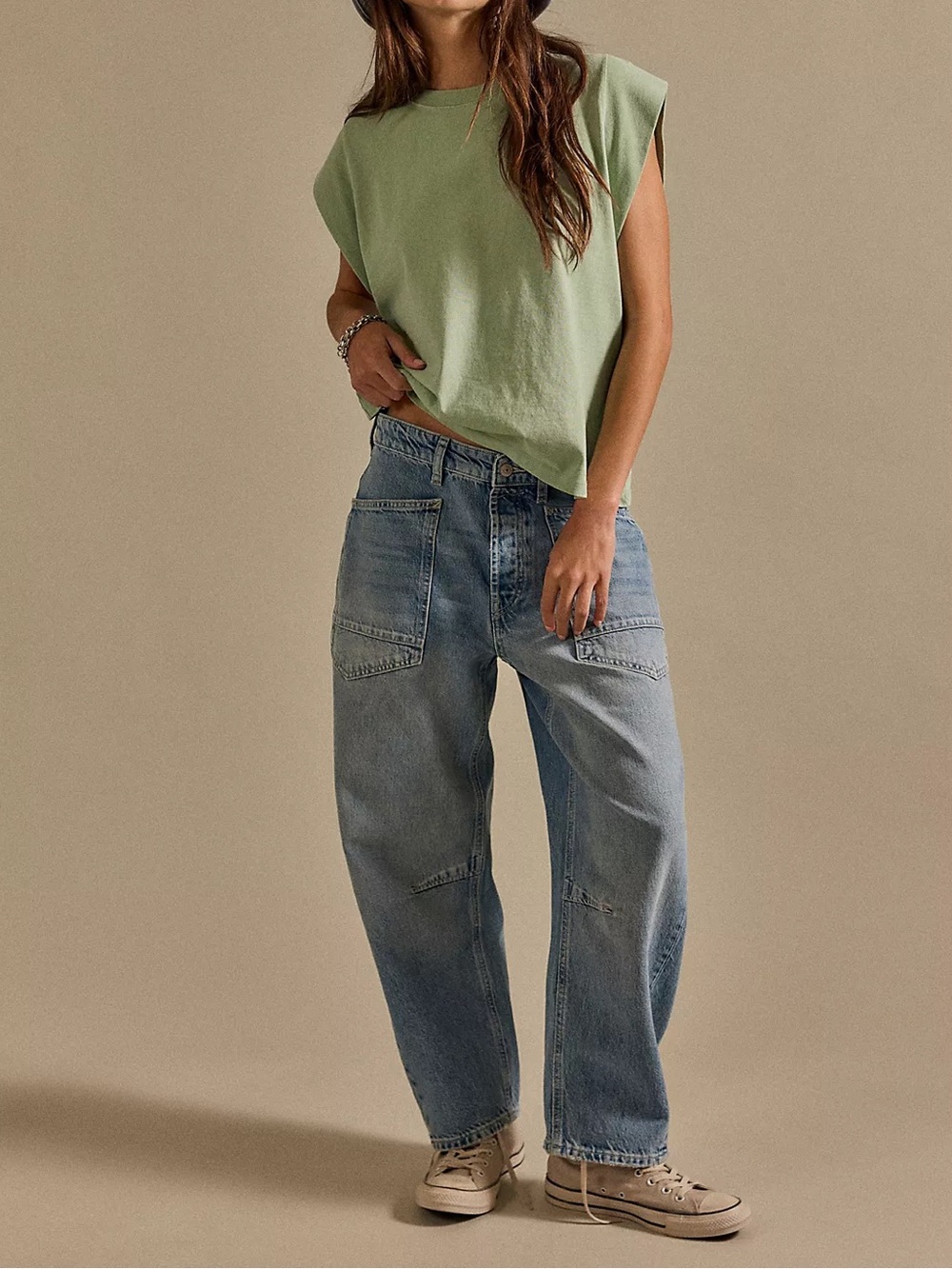 NWOT Free People Moxie Minimalist jeans XL